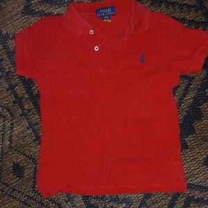 Polo by Ralph Lauren Kids Bright Red Polo Shirt